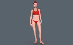 Female Body model 3D | Full Body Female 3D model free | Female body model 3d free download