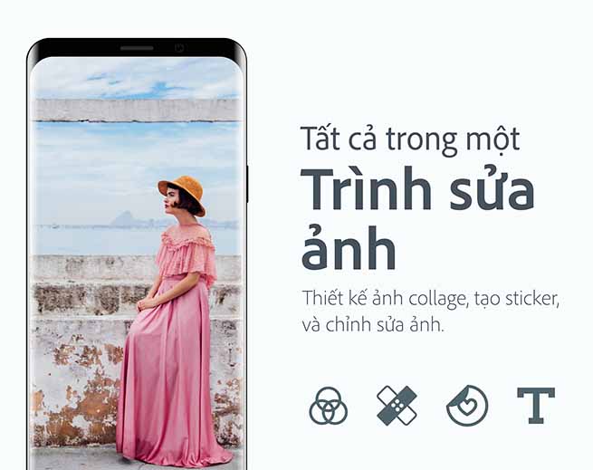 Adobe Photoshop Express: Chỉnh sửa ảnh với bộ lọc màu & hiệu ứng độc đáo b