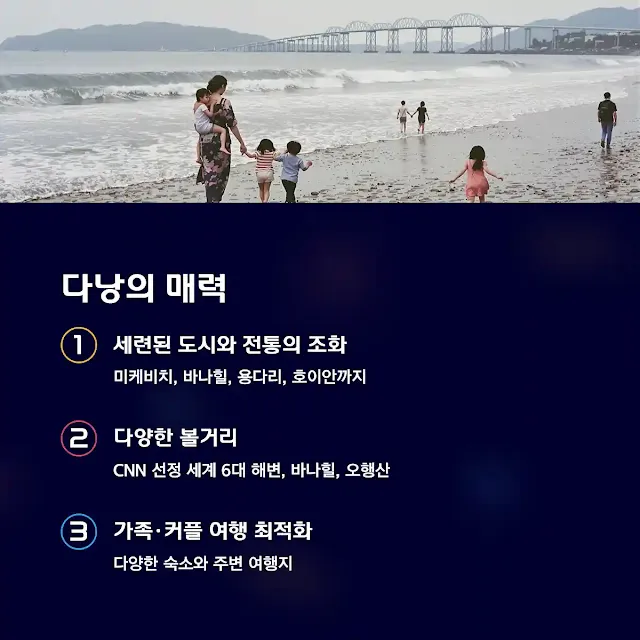 다낭 – 세련된 도시와 전통이 공존하는 휴양지
