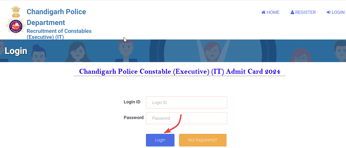 Chandigarh Police Constable Admit Card