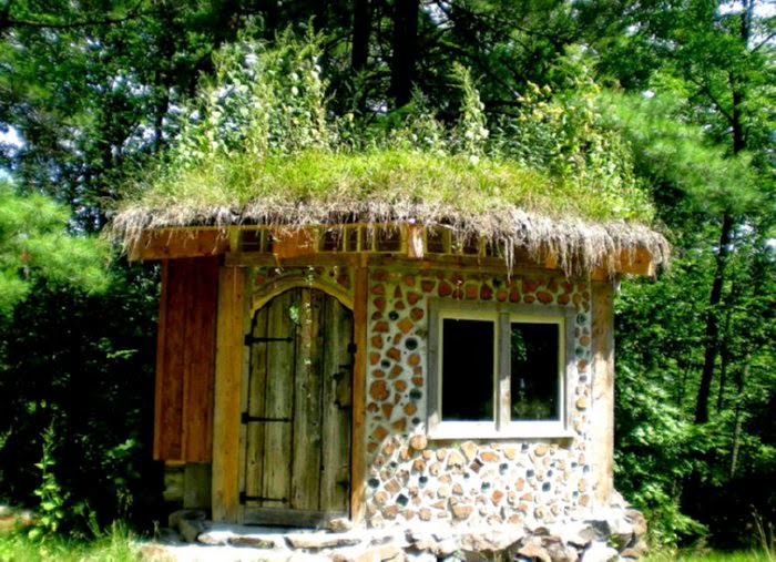 Cordwood Sheds and Cabins - Rustic Fabulous