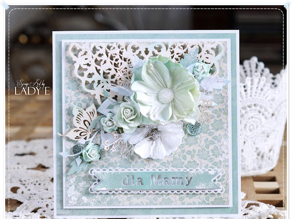 Mint Card for Mum / Miętowa Kartka dla Mamy