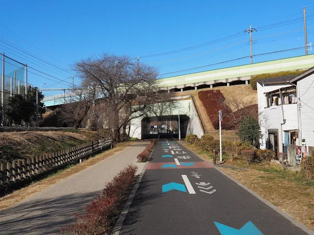 多摩湖自転車道　新青梅街道