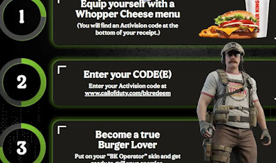 Modern Warfare 2, MW2, How to get, Burger King Skin, Free Rewards