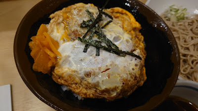 冷や蕎麦・かつ丼セット