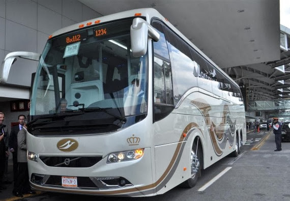 Pullman de Morelos Ejecutivo Dorado Volvo 9700 Grand