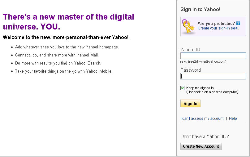 Pendekar Mupeng: Cara Membuat Email (Yahoo)