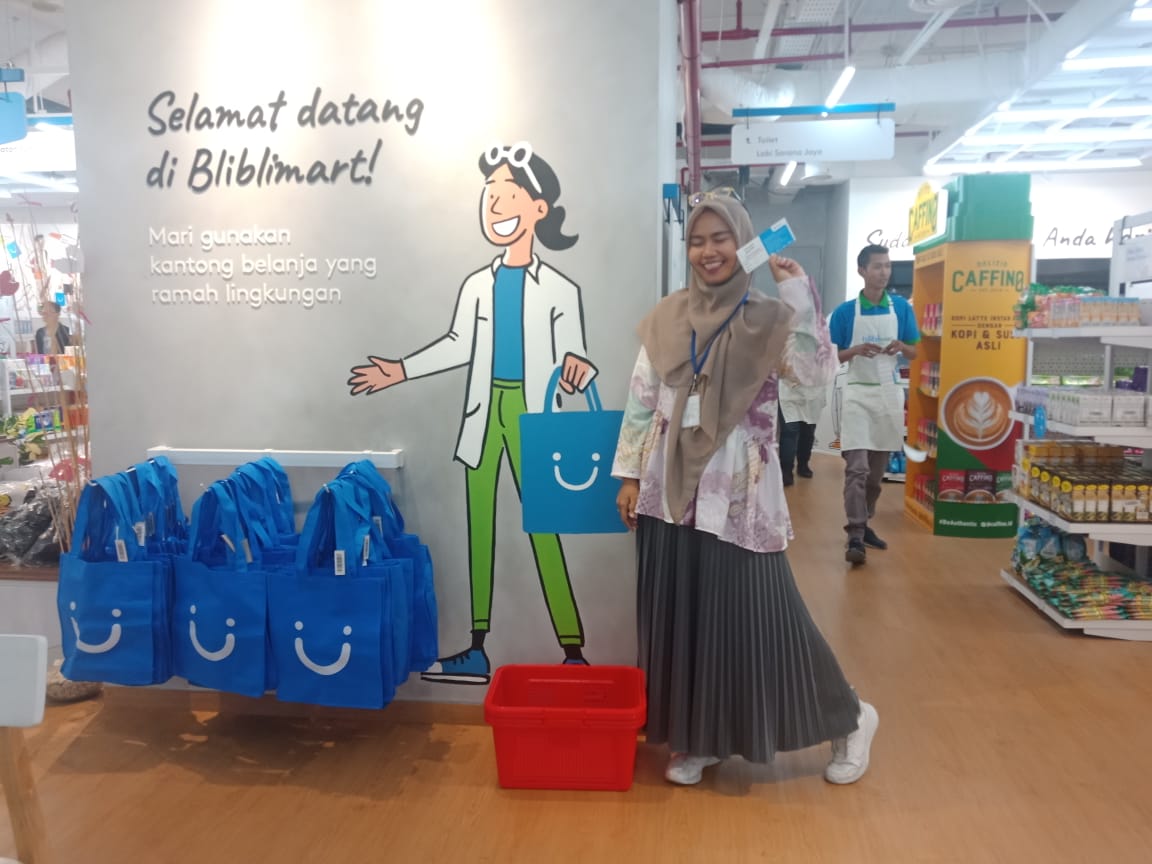 pengalaman belanja di Blibli Mart Offline Store