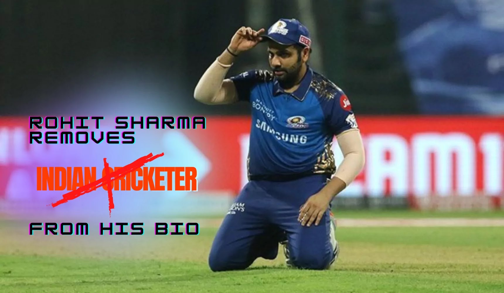 Rohit Sharma Removes 'Indian Cricketer' From His Instagram And Twitter Account Bio? Rohit Sharma Removes 'Indian Cricketer' From His Instagram And Twitter Account Bio?