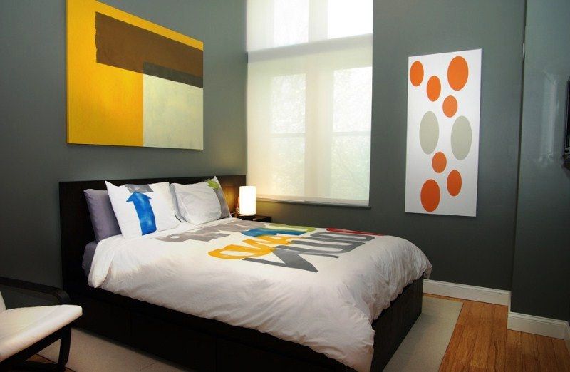 36 kombinasi warna  cat kamar  tidur  minimalis  2 warna  agar 