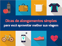 E-book: Alongamento na viagem