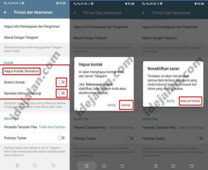 Cara Agar Telegram Tidak Terhubung dengan Kontak HP Android dan iOS - Halo sobat begini cara agar kontak tidak terhubung ke Telegram?