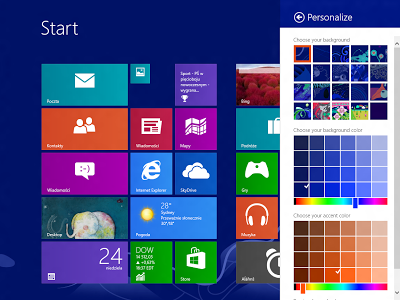 Free Download Windows 8 Professional Blue (x86) Full Activated