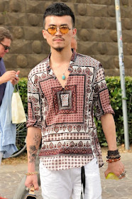 Just because it's hot outside doesn't mean you can't look cool.  Men's Bohemian Fashion for Summer {Men's boho bohemian hippie fashion, style guide} Men's summer fashion.