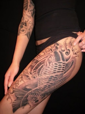 Koi Fish Tattoos for Women22 Koi Tattoo Designs For Women