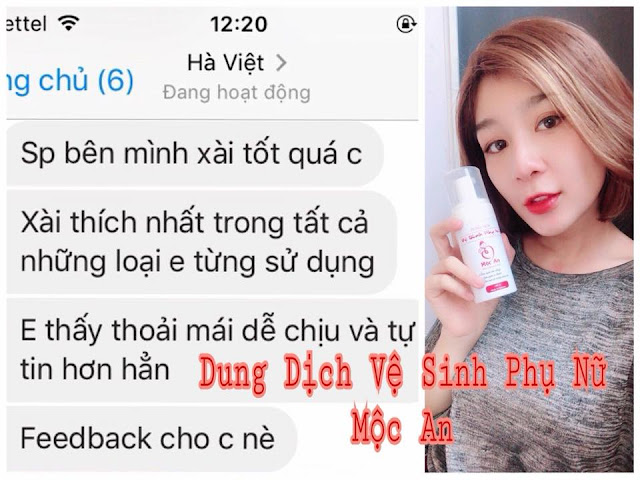 285k - Mộc An – Dung dịch vệ sinh phụ nữ hằng ngày - Hoài Thương Organic