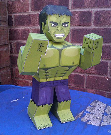 The Hulk Papercraft