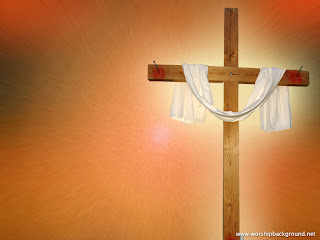 Red color Jesus Worship Background Picture