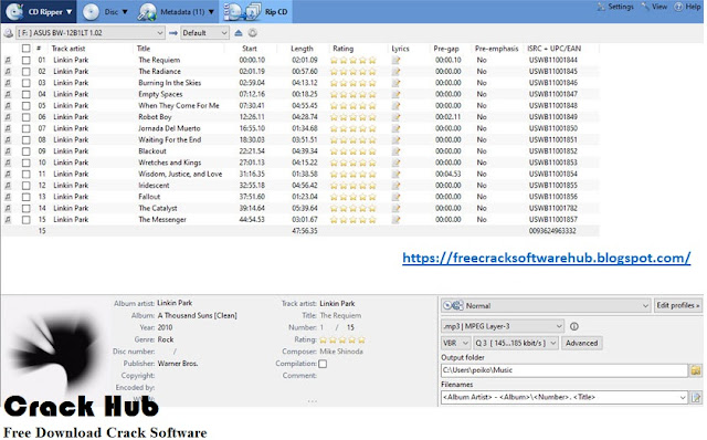 EZ CD Audio Converter Pro 10.2.0.1 Crack with Serial Key