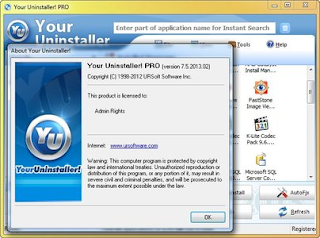 Your Uninstaller! Pro 7.5.2013.02