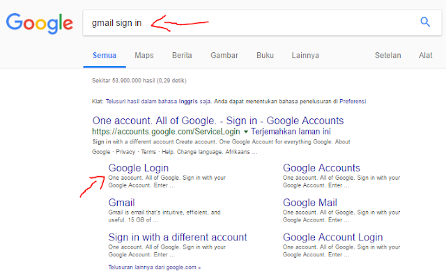 Langkah dan cara mudah mengirim email di GMAIL 