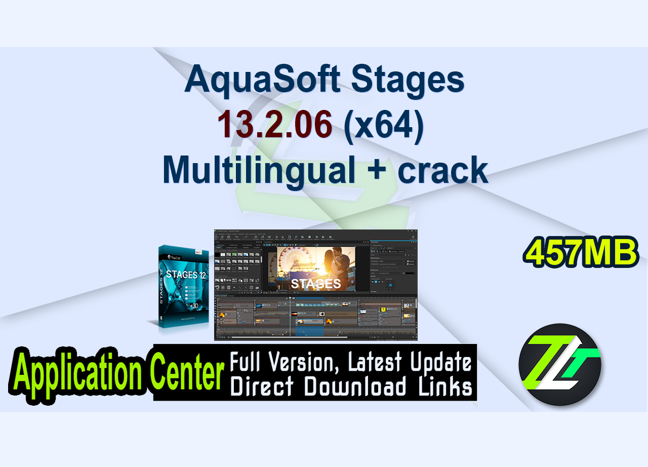 AquaSoft Stages 13.2.06 (x64) Multilingual + crack
