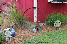 Barn garden