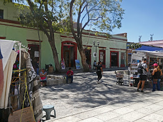 Oaxaca Mexico street scene