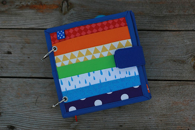 Rainbow buckles quiet book by TomToy