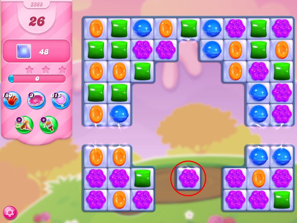 Candy Crush Saga level 3368