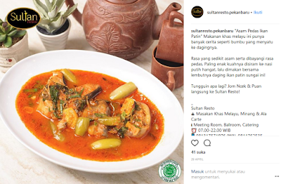Asam Pedas Patin atau Asam Pedas Baung Top Kuliner Riau Paling Populer