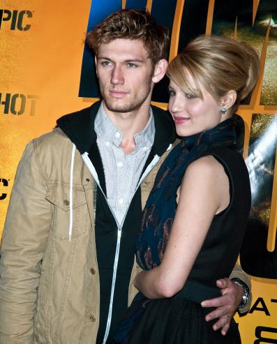 alex pettyfer kiss. dianna agron and alex pettyfer