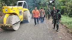 Tim Wasev Korem 071/Wijayakusuma Tinjau Pelaksanaan TMMD di Pekalongan