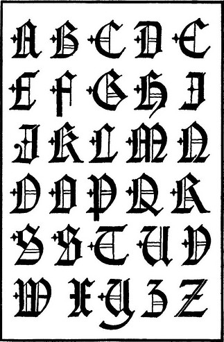 Graffiti Alphabet Letters Graffiti Fonts Gothic