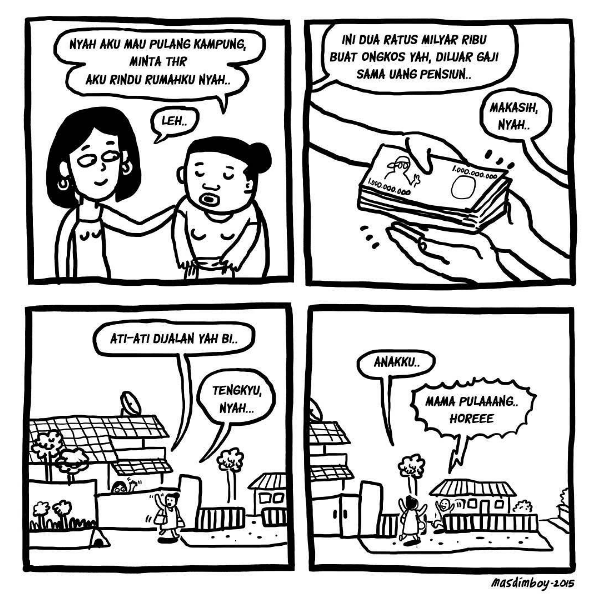 20 Komik Strip Lucu Kekinian Ini Bikin Ngakak Sampai Mules 