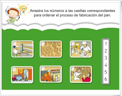 El proceso de fabricación del pan Ediciones Bromera 2º de Primaria