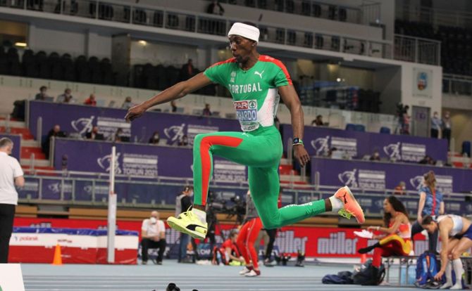 Benfica - Pedro Pablo Pichardo Campeão Europeu de Pista Coberta