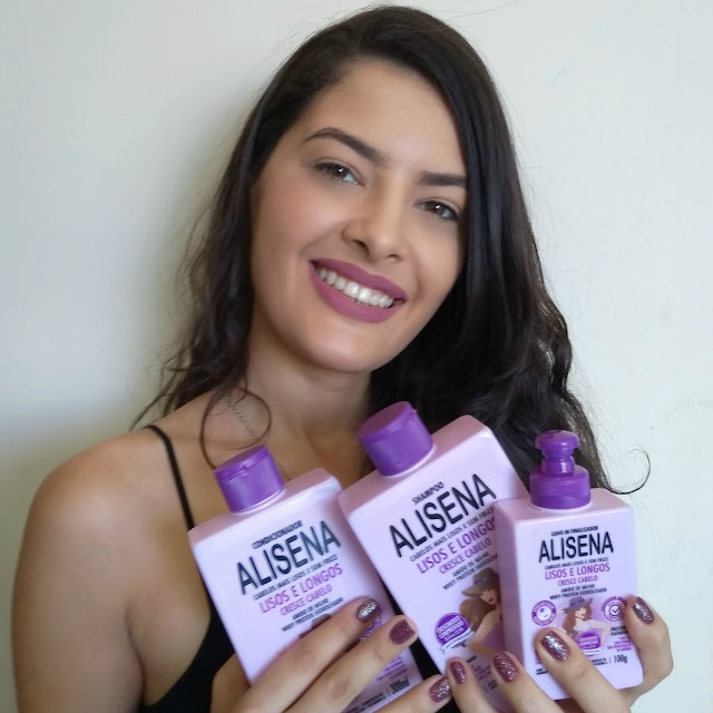 Resenha alisena Lisos e Longos cresce cabelo