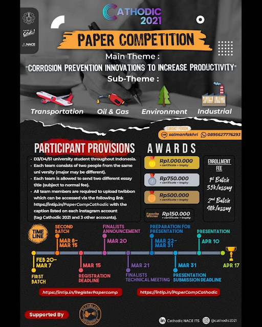 PAPER COMPETITION  tema “Corrosion Prevention Innovations To Increase Productivity"