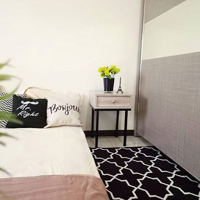  Kamar  Nuansa Hitam Putih  Sederhana Desain  Kamar  