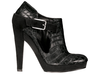 Suede Boots on Christian Dior Black Crocodile And Suede Ankle Boots   Designer Shoes