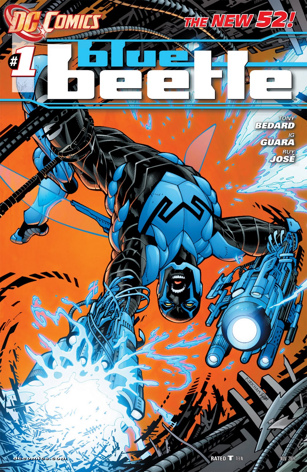 Sentry Recensione Blue Beetle 1 The New 52