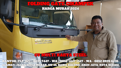 GAMBAR, DAFTAR, HARGA, FOLDING GATE, PINTU, LIPAT, BESI, GALVALUM, PER METER, MURAH, CIKAMPEK, TERBARU, 2024