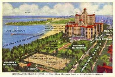 Edgewater Beach Hotel, Uptown Chicago   Compass Rose Cultural