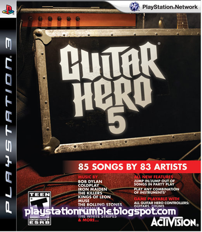 Guitar Hero 5 Ps3. Guitar Hero 5 PS3 ISO