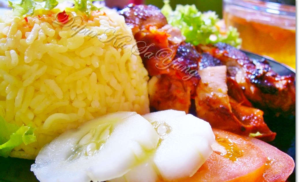 DapurKu SaYang: Nasi Ayam Madu Lada Hitam