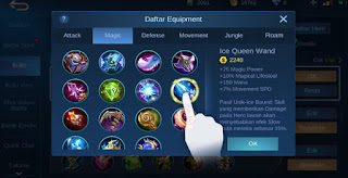 Build Item Mage Tersakit Mobile Legends