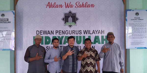 DPW Hidayatullah Sumsel Terima Kunjungan Komunitas Pendakwah Keren (KPK)