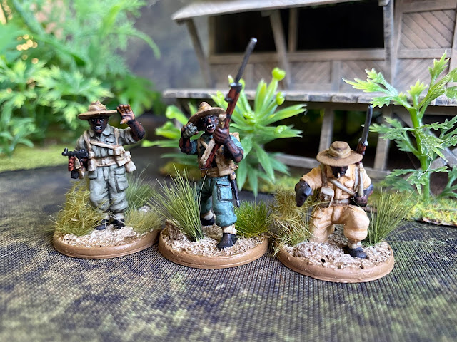 28mm African Troops for Burma from Warlord Games Bolt Action Plastics