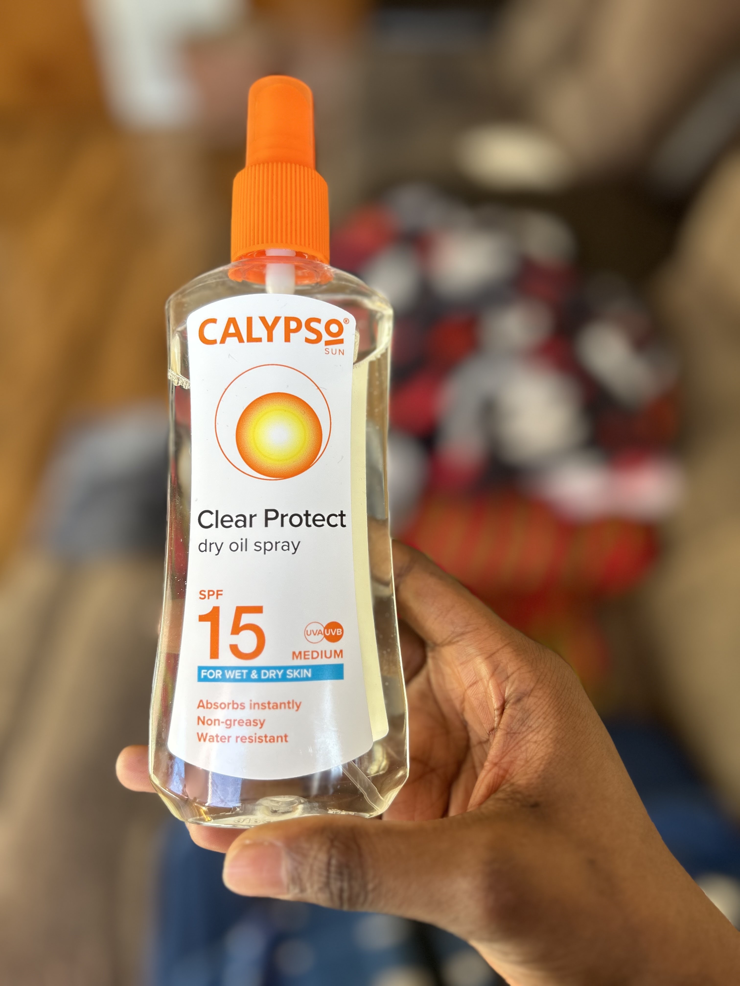 Protect Your Skin with the Fast-Drying Calypso Clear Dry Oil Spray